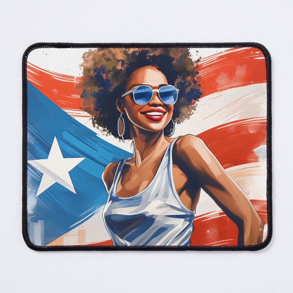 Item preview, Puerto Rican Curly Hair Woman designed and sold by Liomal.
