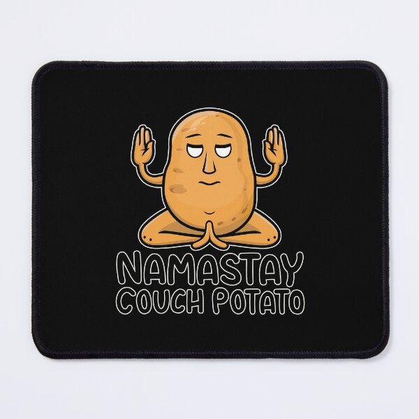 Item preview, Namastay Couch Potato Funny T-Shirt designed and sold by Witty Shirts.