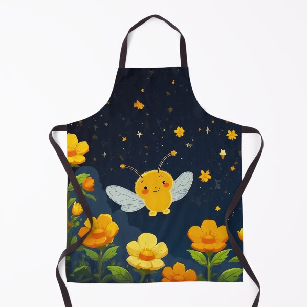 Item preview, Cute Children Bee Honey Moon Art designed and sold by SassyArtistry.