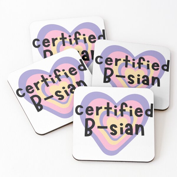 Item preview, Certified B-sian Retro Heart designed and sold by Idontwannaknow.