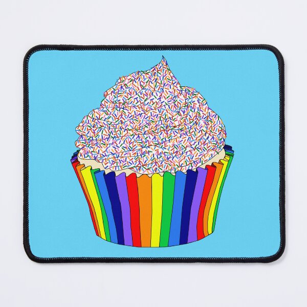 Item preview, Vanilla Cupcake with Rainbow Sprinkles designed and sold by Deborah Camp.