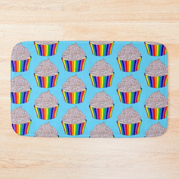 Item preview, Vanilla Cupcake with Rainbow Sprinkles designed and sold by Deborah Camp.