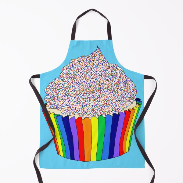 Item preview, Vanilla Cupcake with Rainbow Sprinkles designed and sold by Deborah Camp.