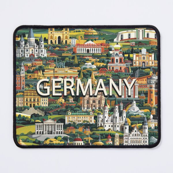 Item preview, Germany Retro T-Shirt designed and sold by Witty Shirts.