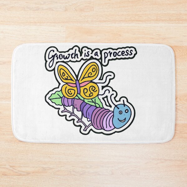 Item preview, Growth is a Process - Caterpillar to Butterfly Sketch designed and sold by NiftyWrx.