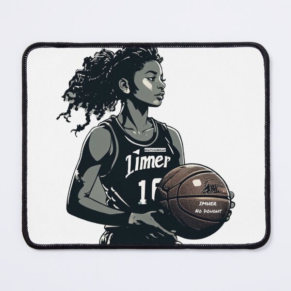 Item preview, IMHER No Doubt Basketball Art - Monochrome Edition designed and sold by KriticalDesigns.