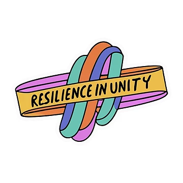 Artwork thumbnail, Resilience in Unity - Interlocking Rings Design by NiftyWrx