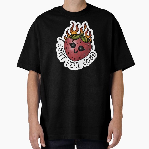 Item preview, “I Don’t Feel Good” Flash Tattoo designed and sold by IntrepidBeans.