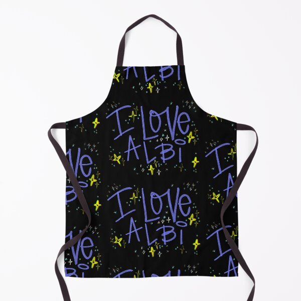 Item preview, I LOVE ALBI NAME PURPLE designed and sold by GIVENGRACE.ART.