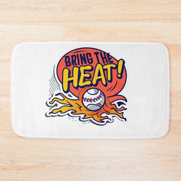 Item preview, Cartoon Fiery Fastball - Bring the Heat designed and sold by NiftyWrx.