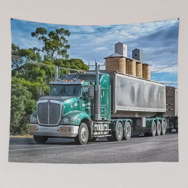 Item preview, From Silo to the Customer - Trucking in Australia - Lascelles, Victoria, Australia designed and sold by Steven Jodoin.