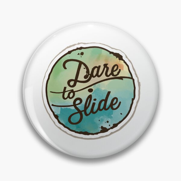 Item preview, Dare to Slide - Inspirational Softball Watercolor Art designed and sold by NiftyWrx.