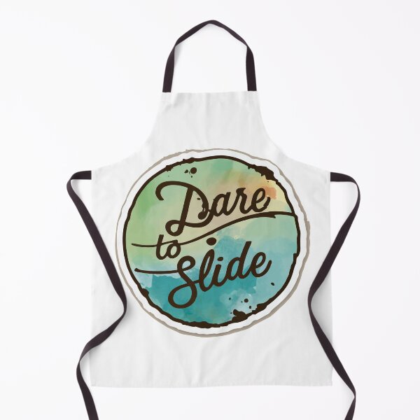 Item preview, Dare to Slide - Inspirational Softball Watercolor Art designed and sold by NiftyWrx.