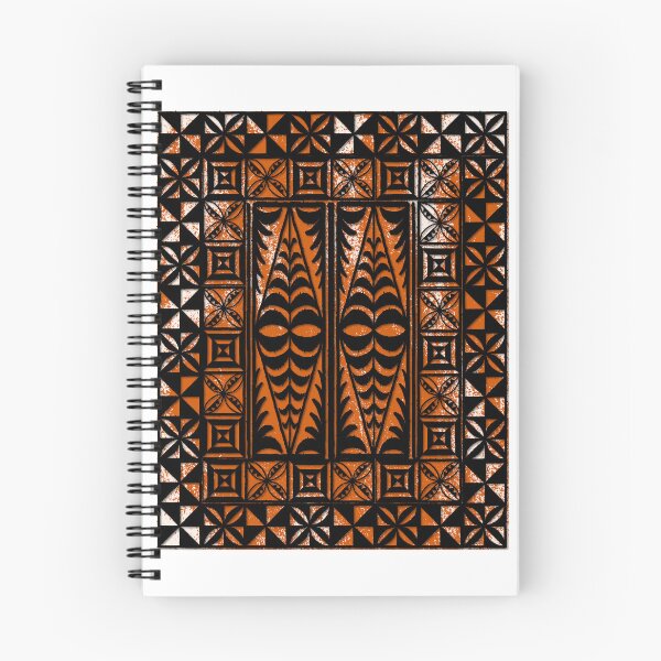 Artikelvorschau, T-Shirt mit Ngatu-Muster aus der Tonga-Insel entworfen und verkauft von InkKiai.