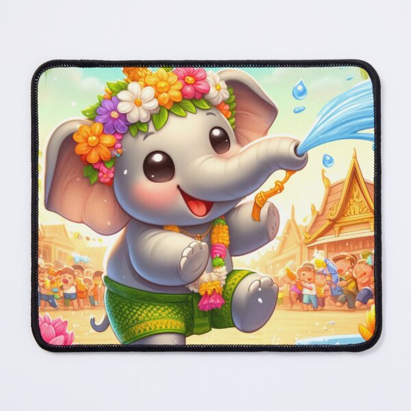 Item preview, Songkran Festival in Thailand designed and sold by Mali's Giggle Lab.