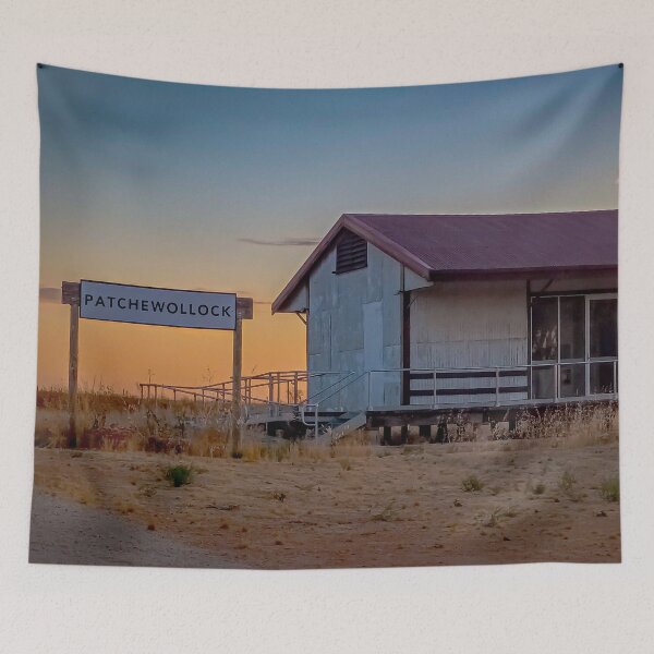 Item preview, Mallee Sunset at Patchewollock Station - Patchewollock, Victoria, Australia designed and sold by Steven Jodoin.