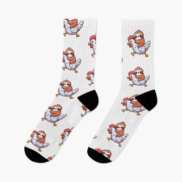 Item preview, Chill Ride: Cute Sloth on Chicken designed and sold by Designowner.
