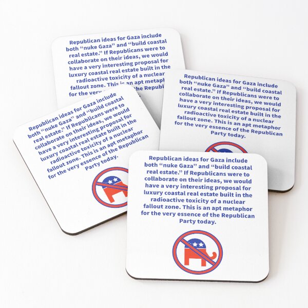Item preview, Republican ideas for Gaza designed and sold by Rachel the Artist .