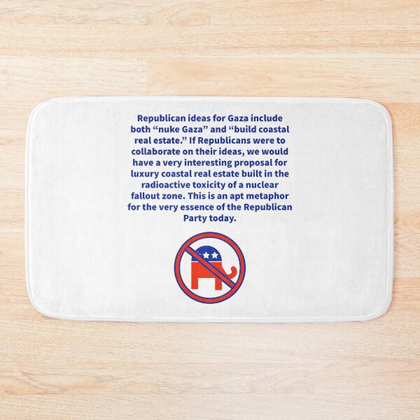 Item preview, Republican ideas for Gaza designed and sold by Rachel the Artist .