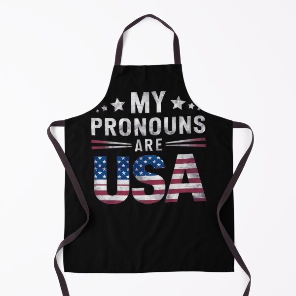 Item preview, My Pronouns Are USA designed and sold by PlanetMarker.