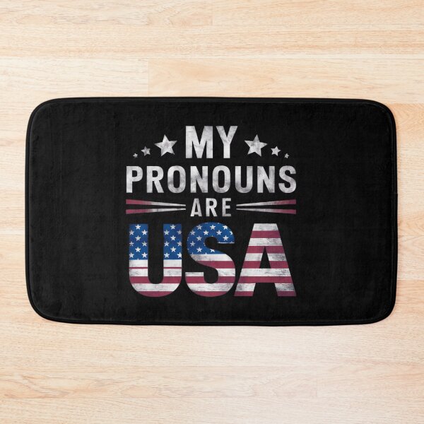 Item preview, My Pronouns Are  USA designed and sold by PlanetMarker.