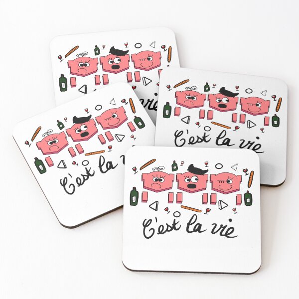 Item preview, French Pigs C’est la vie Picnic 2 designed and sold by French Papyrus Studio.