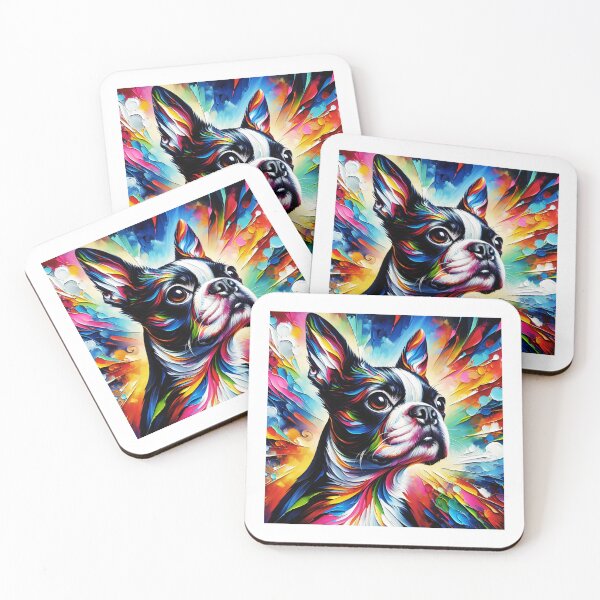 Item preview, Boston Terrier Artwork designed and sold by TheAnimalZ00.