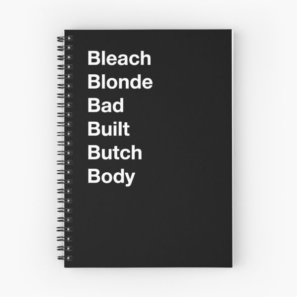 Item preview, Bleach Blonde Bad Built Butch Body designed and sold by CoastalCaptures.