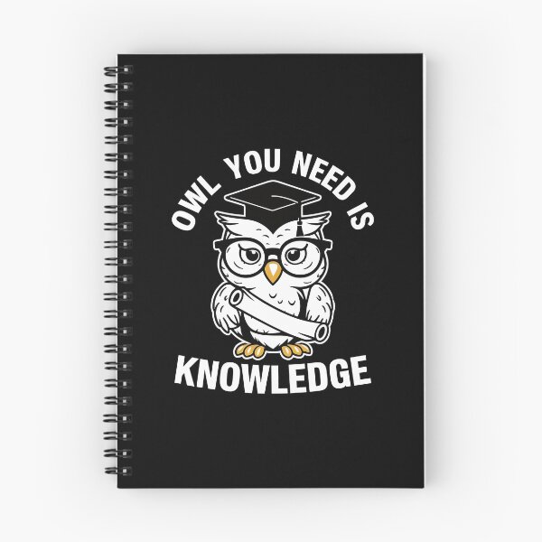 Item preview, Owl You Need is Knowledge Kawaii Owl T-Shirt  designed and sold by Witty Shirts.