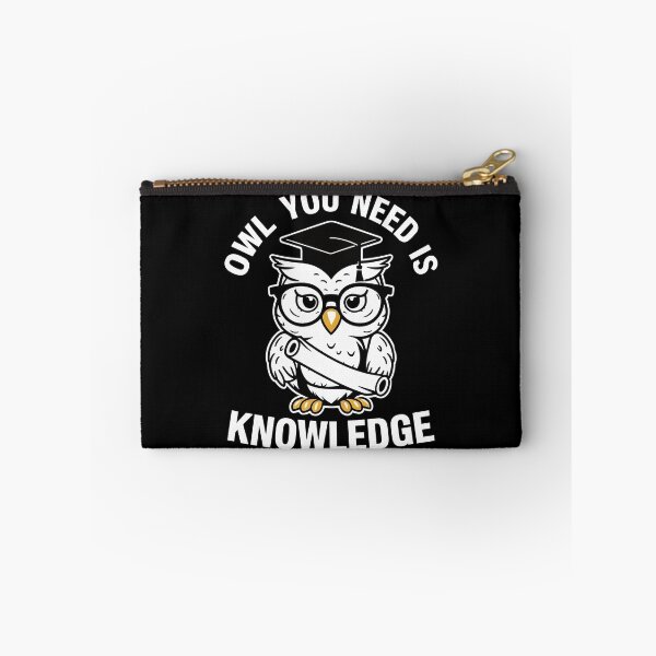 Item preview, Owl You Need is Knowledge Kawaii Owl T-Shirt  designed and sold by Witty Shirts.