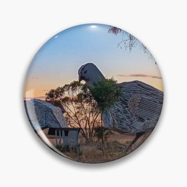 Item preview, Mallee Fowl Sculpture at Patchewollock Station - Patchewollock, Victoria, Australia designed and sold by Steven Jodoin.