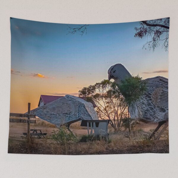 Item preview, Mallee Fowl Sculpture at Patchewollock Station - Patchewollock, Victoria, Australia designed and sold by Steven Jodoin.
