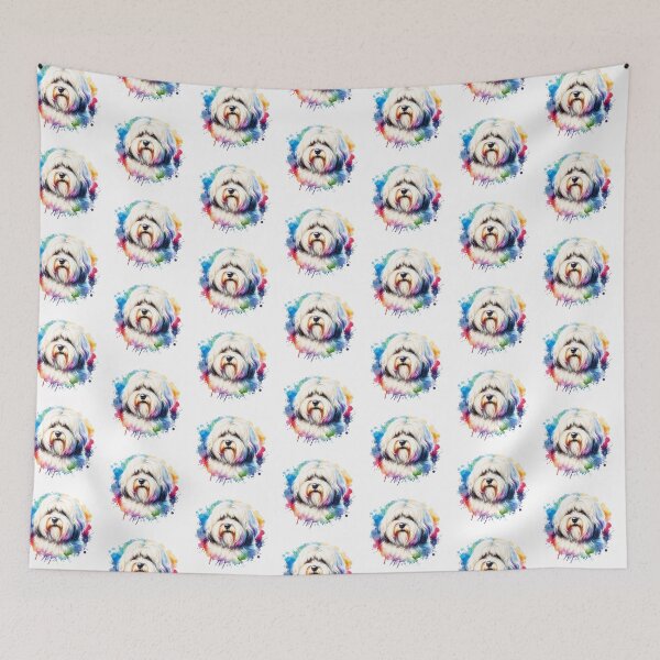 Item preview, Watercolor Coton De Tulear designed and sold by TheAnimalZ00.