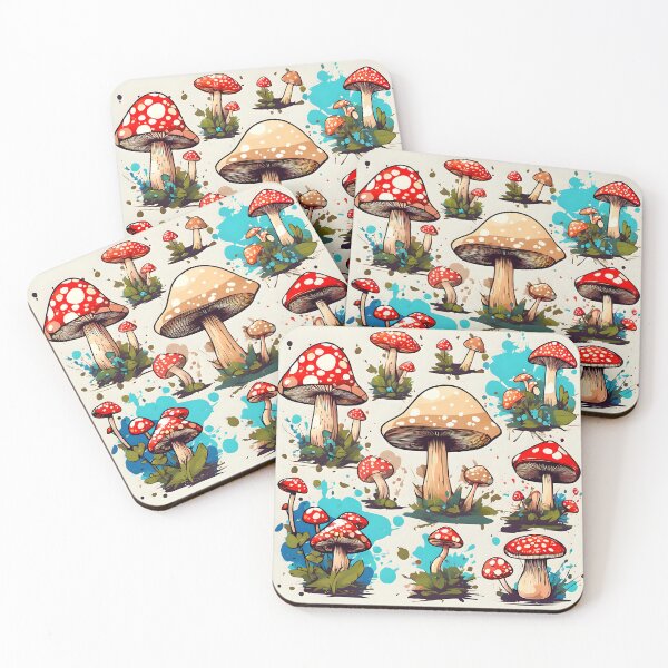 Item preview, Mushroom Splash Pattern designed and sold by Pokemondundee.