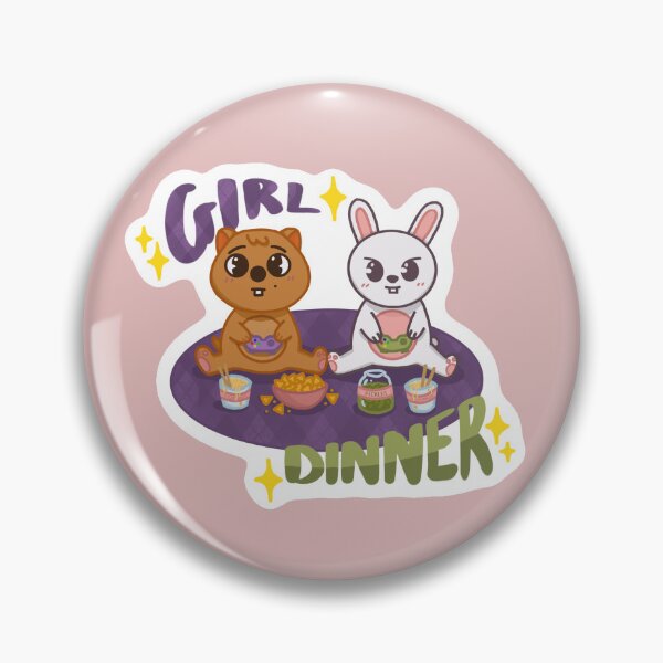 Item preview, leebit and han quokka girl dinner designed and sold by juniper16.