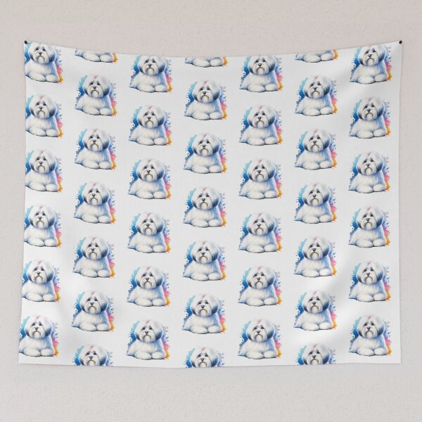 Item preview, Watercolor Coton De Tulear designed and sold by TheAnimalZ00.
