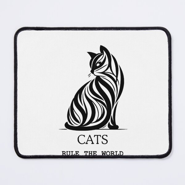 Item preview, Cats Rule the World designed and sold by SparkleShack.