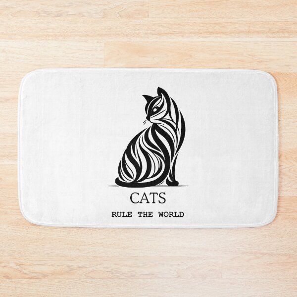Item preview, Cats Rule the World designed and sold by SparkleShack.