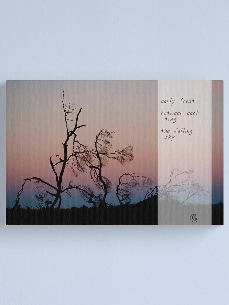 Alternate view of Early Frost Canvas Print