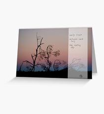 Early Frost Greeting Card