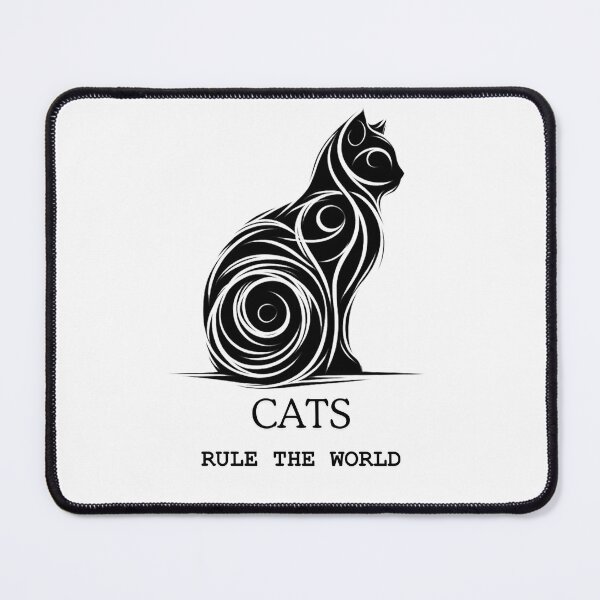 Item preview, Cats Rule the World designed and sold by SparkleShack.