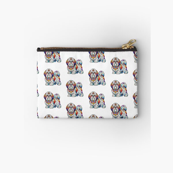 Item preview, Stain Glass Coton De Tulear designed and sold by TheAnimalZ00.