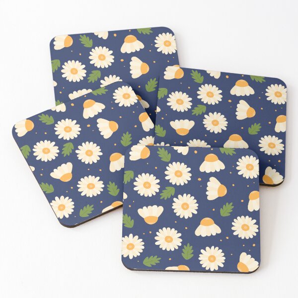 Item preview, Chamomiles Flowers. Floral Pattern designed and sold by AnnaVioletStore.