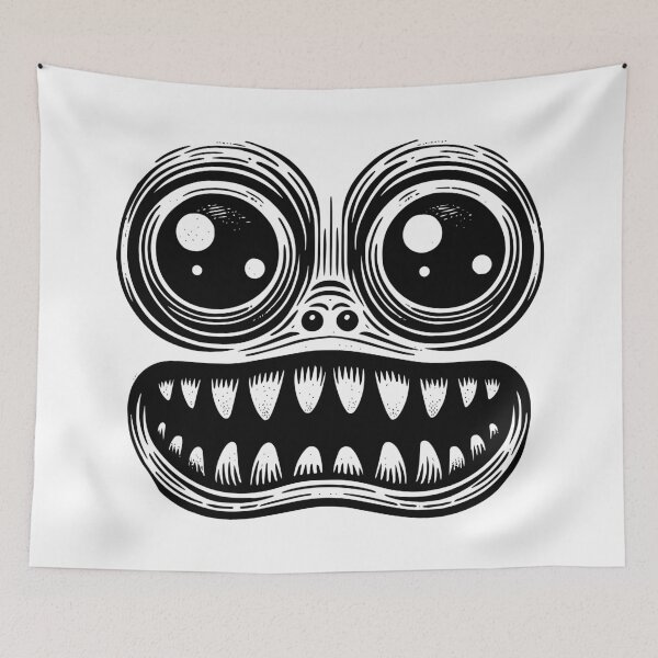 Item preview, Monster Face designed and sold by raymondjmcd.