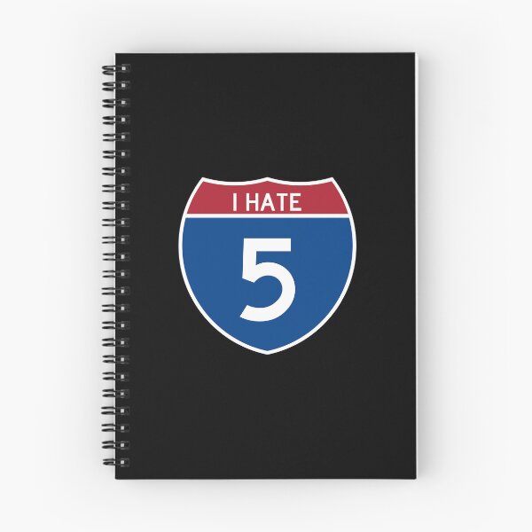 Item preview, I hate I5 Sticker (The Five) designed and sold by haley-kelly.