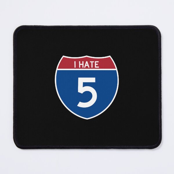 Item preview, I hate I5 Sticker (The Five) designed and sold by haley-kelly.