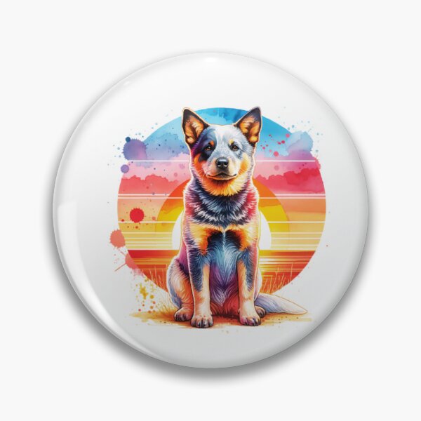 Item preview, Australian Cattle Dog Sunset designed and sold by TheAnimalZ00.