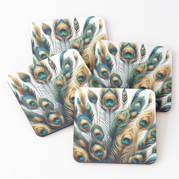 Item preview, Divine Peacock Feathers designed and sold by SableBlu.