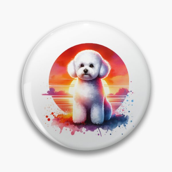 Item preview, Bichon Frise Sunset designed and sold by TheAnimalZ00.