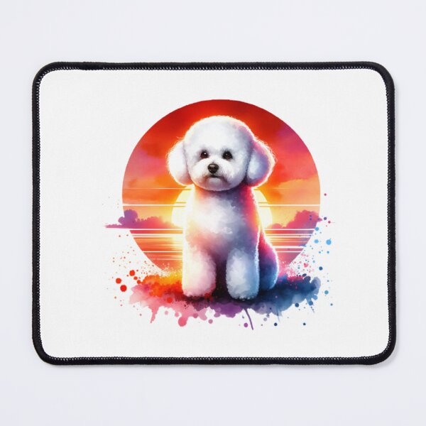 Item preview, Bichon Frise Sunset designed and sold by TheAnimalZ00.